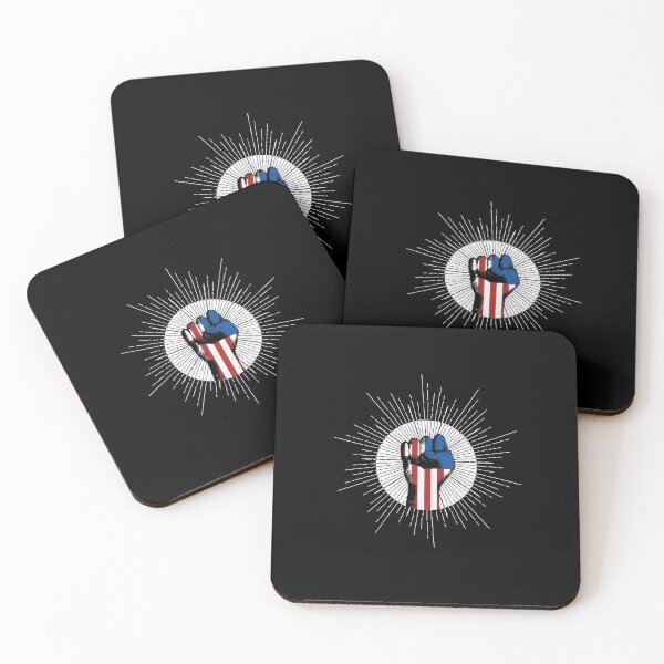 Item preview, USA Black Power Fist designed and sold by artworkbyrihen.