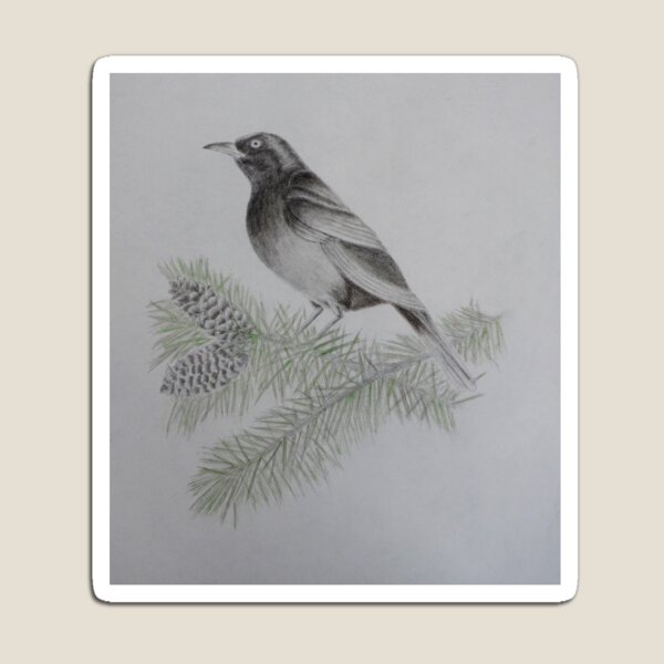 On the 4th Day of Christmas Magnet