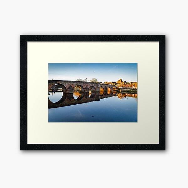 Devorgilla Bridge, Dumfries Framed Art Print