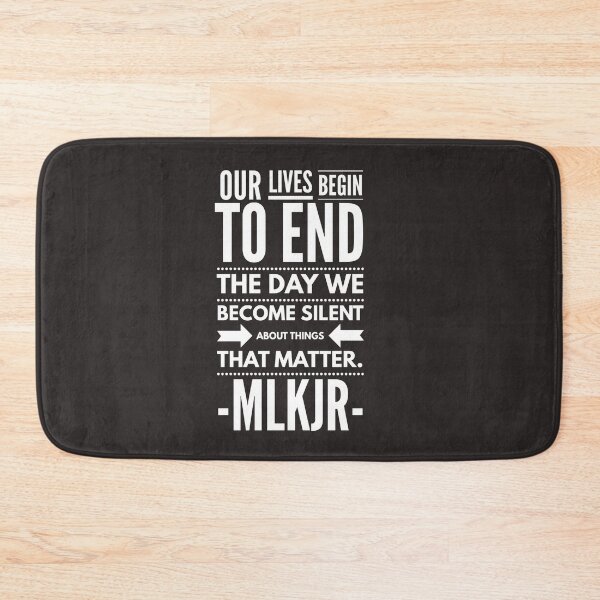 Item preview, Our lives end when we become silent designed and sold by PaperDreamPod.