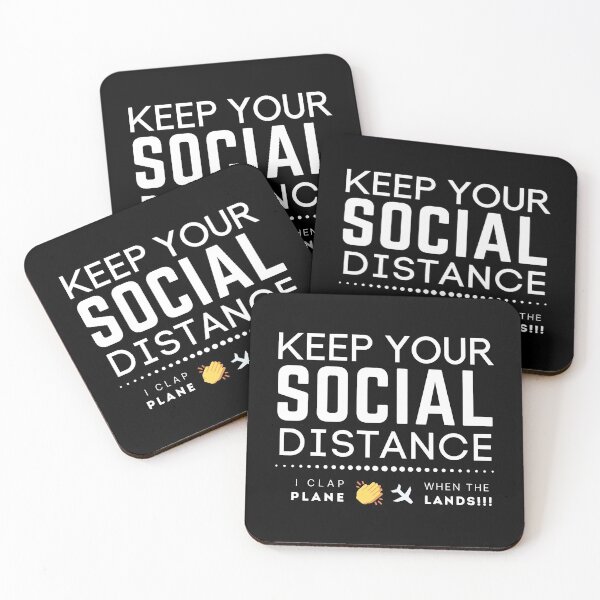 Item preview, I Clap When The Plane Lands (Social Distancing) designed and sold by fwerky.
