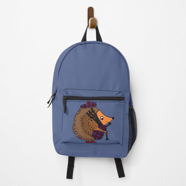 Item preview, Funky Cool Hedgehog Playing Bagpipes designed and sold by Nature's Fancy.