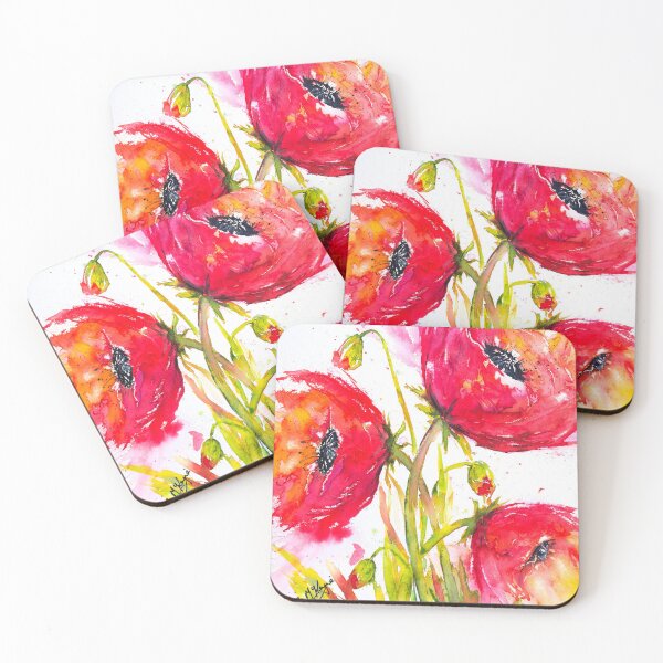 Item preview, POPPIES ON FIRE (Poppy) designed and sold by carriemckenzie.