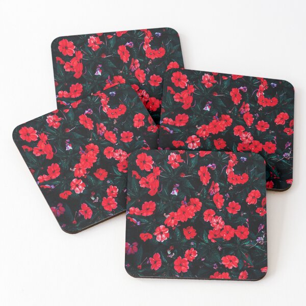 Item preview, Red Petal Flowers designed and sold by Savleub.