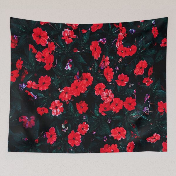 Item preview, Red Petal Flowers designed and sold by Savleub.