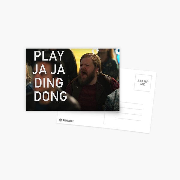 Ding Dong Postcards Redbubble