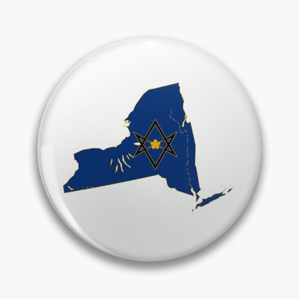 Item preview, New York Unicursal Hexagram designed and sold by WLLW93.