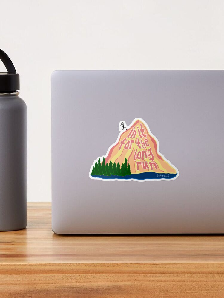 Long Distance Runner Sticker