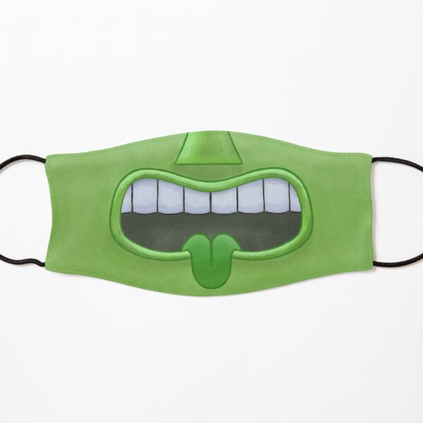 Green Tiki Tongue Mask! Kids Mask