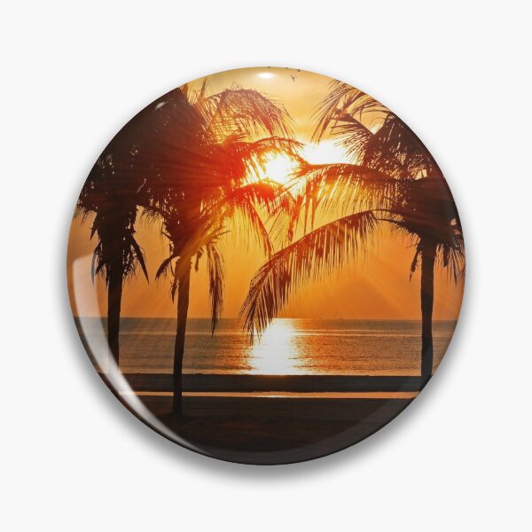 Item preview, SUNSET COCONUT TREES designed and sold by Eston Kamau.