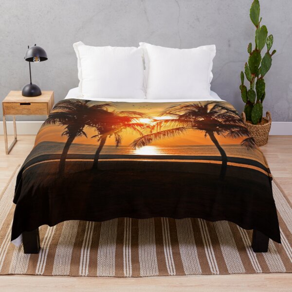 Item preview, SUNSET COCONUT TREES designed and sold by Eston Kamau.