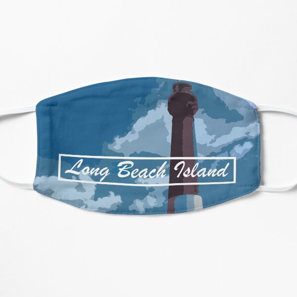 Long Beach Island Lighthouse Graphic Mask