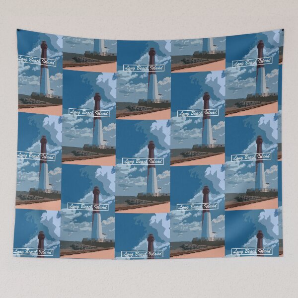 Item preview, Long Beach Island Lighthouse Graphic designed and sold by artbybri7.
