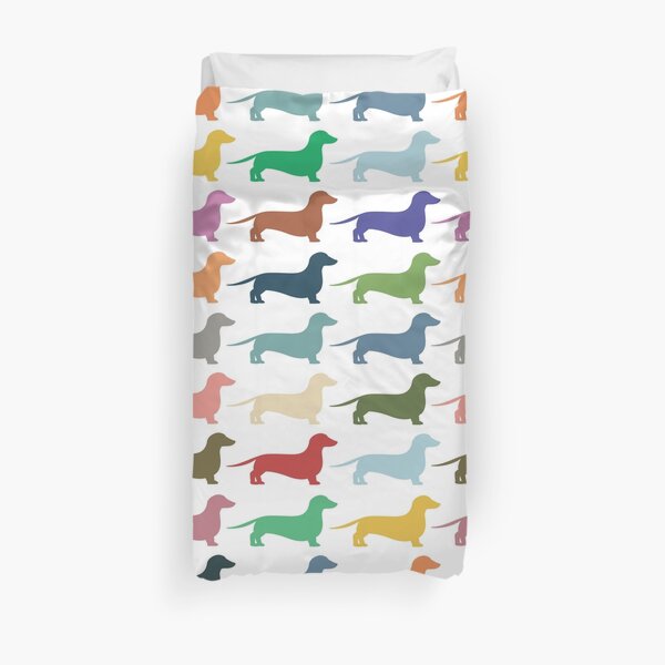Dachshunds Duvet Cover