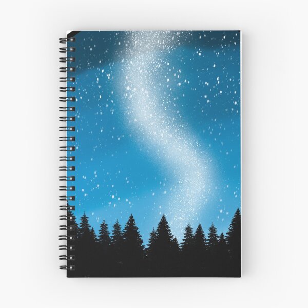Item preview, Starry Blue Night With Trees designed and sold by LinhlyHarwell13.