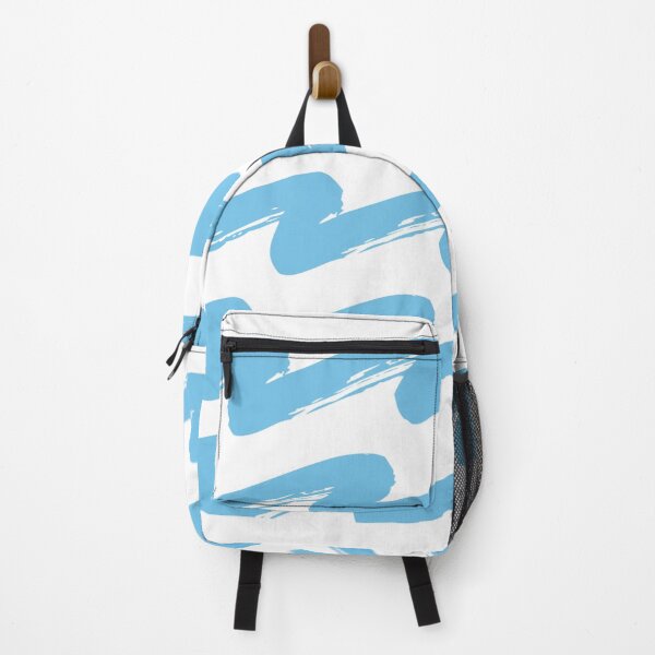 Item preview, Wave Pattern Design Turquoise And White designed and sold by Cultradesign.