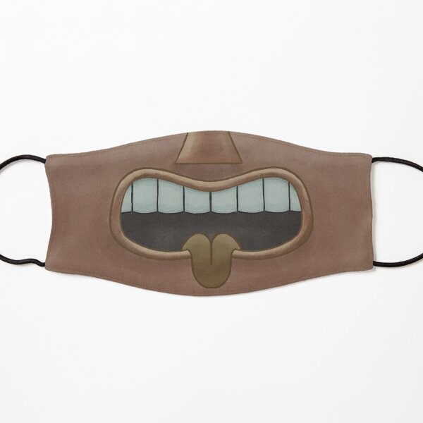 Brown Tiki Tongue Mask! Kids Mask