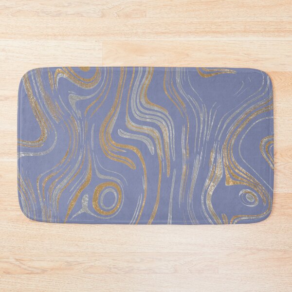 Item preview, Liquid Marble Swirls Gold Silver designed and sold by WisdomInspired.