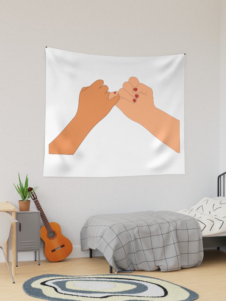 Pinky promise tapestry sale