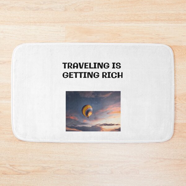 Item preview, Traveling is getting rich designed and sold by Axel20.
