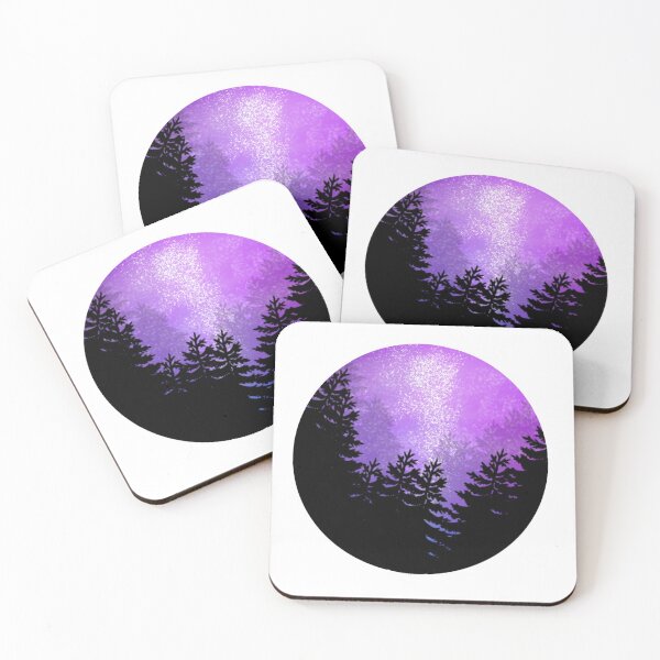Item preview, Purple Night With Trees designed and sold by LinhlyHarwell13.