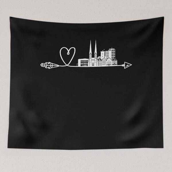 Item preview, Bielefeld Heart Arrow Skyline City Panorama designed and sold by 1681830934131.