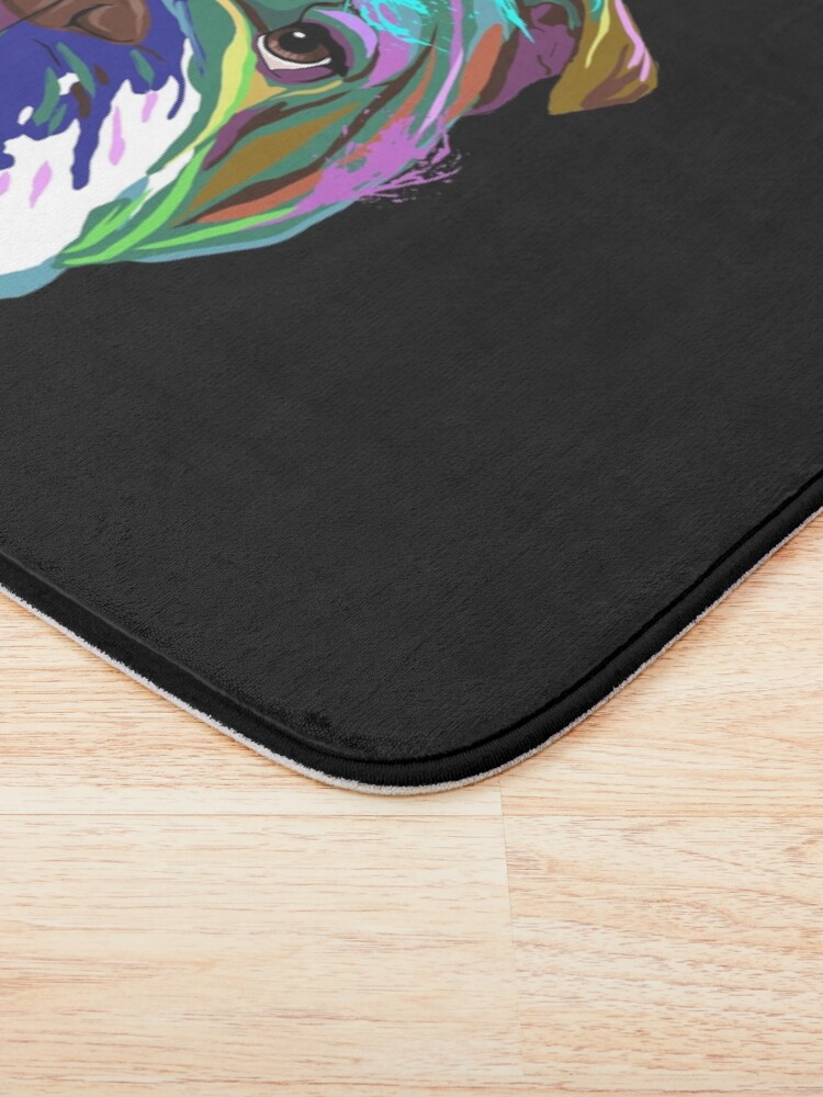 Alternate view of English Bulldog Splash Bath Mat