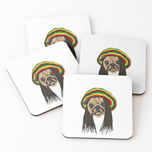 Item preview, Rasta Pug designed and sold by Jason Hassett.