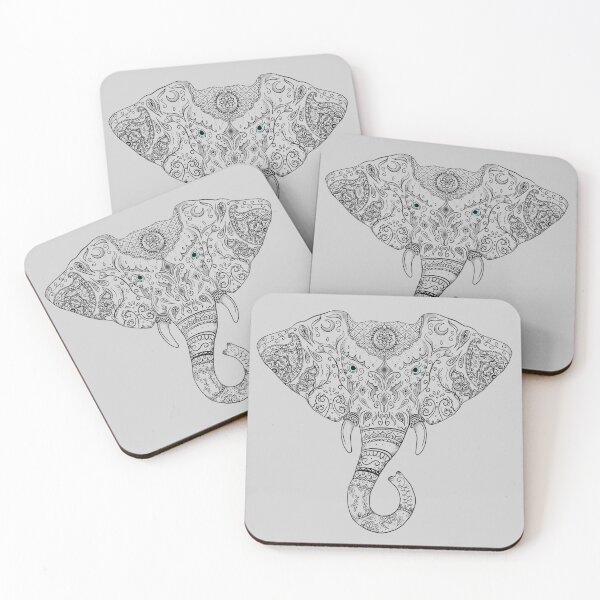 Item preview, Mandala Elephant designed and sold by misshazydayz.