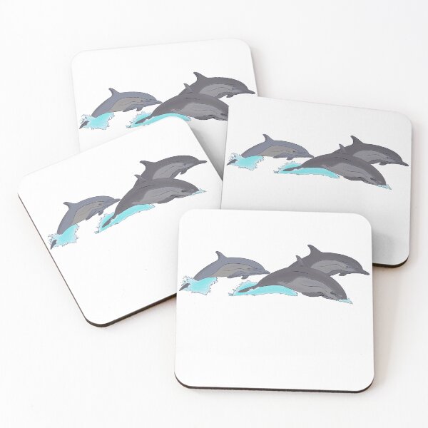 Item preview, So Long and Thanks For All The Fish Hitchhiker’s Dolphins designed and sold by Rocket Fox.