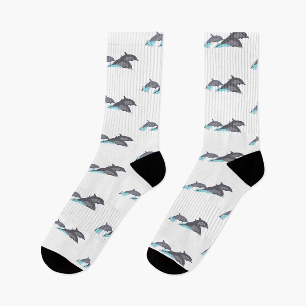 Item preview, So Long and Thanks For All The Fish Hitchhiker’s Dolphins designed and sold by Rocket Fox.