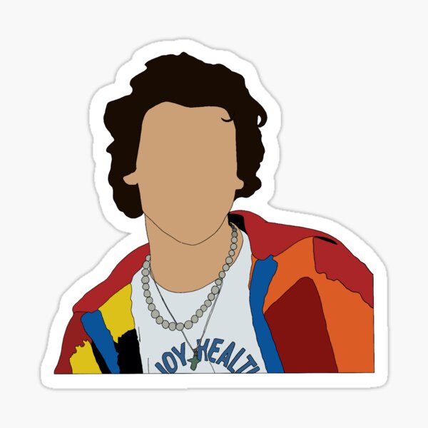 im ikonischen Pullover. Sticker