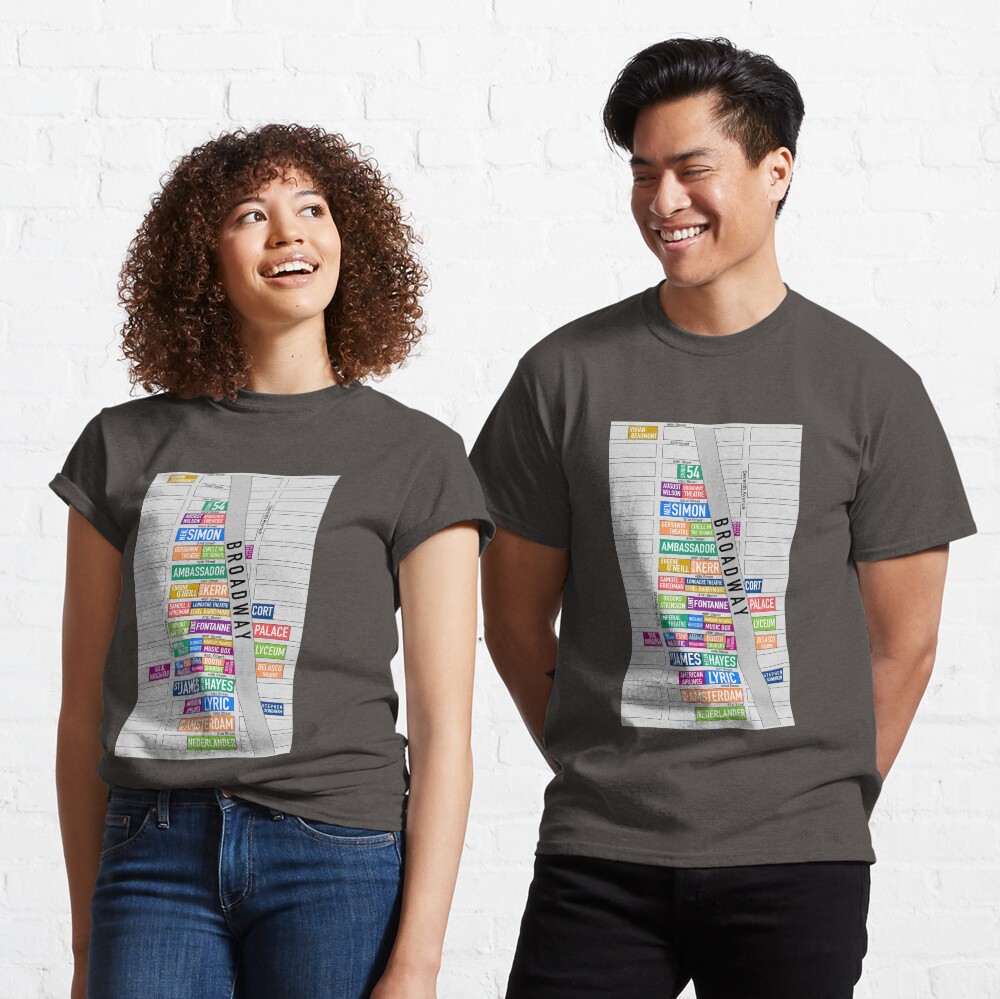 Artikel-Vorschau von Classic T-Shirt, designt und verkauft von BroadwayDesignz.