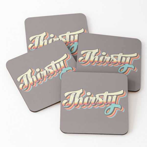 Item preview, Thirsty 70's Retro designed and sold by BeyondTheDeck.
