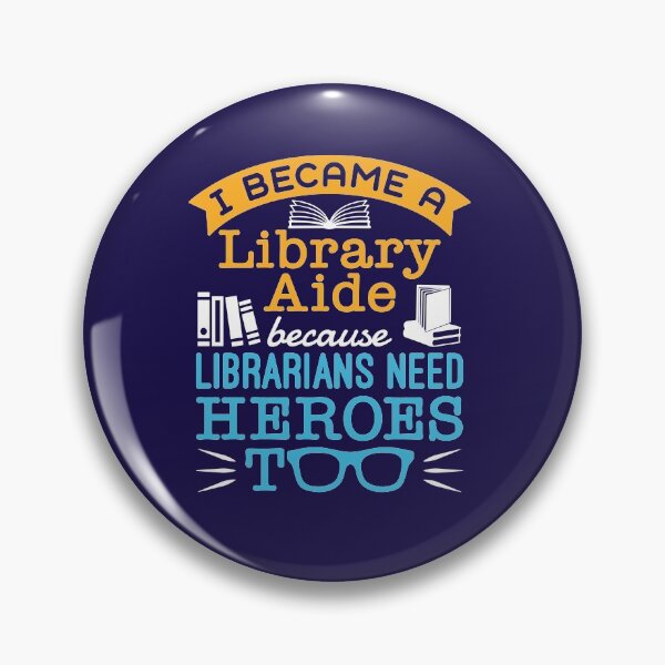 Item preview, I Became a Library Aide Because Librarians Need Heroes Too designed and sold by jaygo.