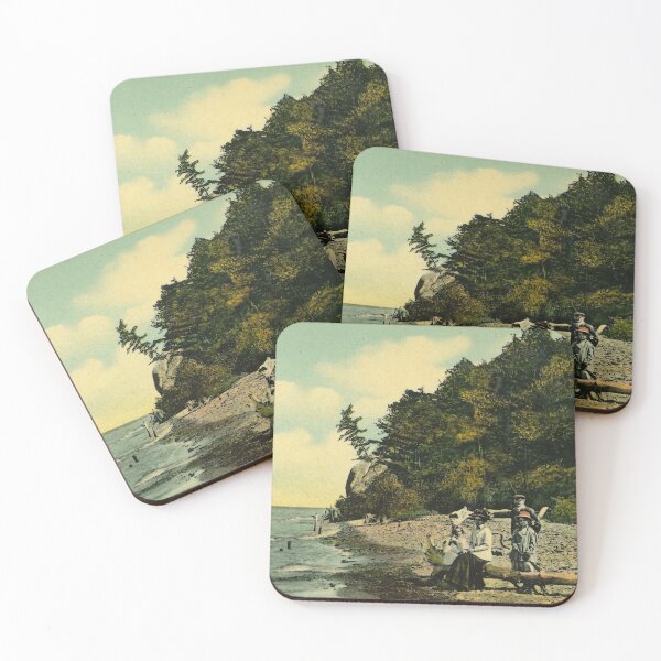 Item preview, Bathing Beach, Lake Bluff, NY designed and sold by fennndesigns.