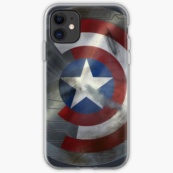 Worn Steve & Bucky Unshielded Half Shield iPhone Soft Case