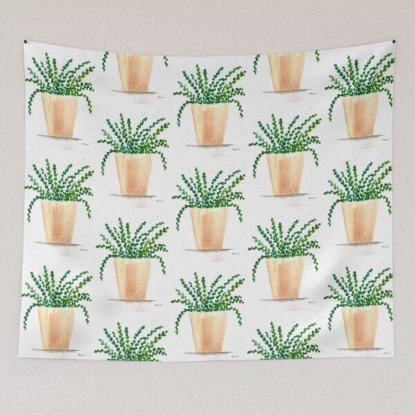 Item preview, Plant pot watercolour painting  designed and sold by Artbymonika.