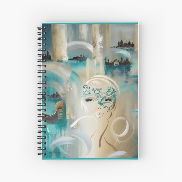 A Night in Venice by Elaine Murphy Spiral Notebook