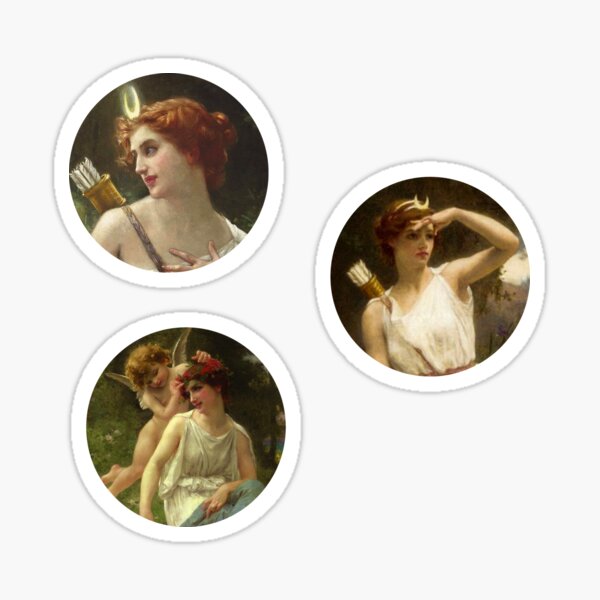 Item preview, Artemis Sticker Pack designed and sold by Ashley Moen.