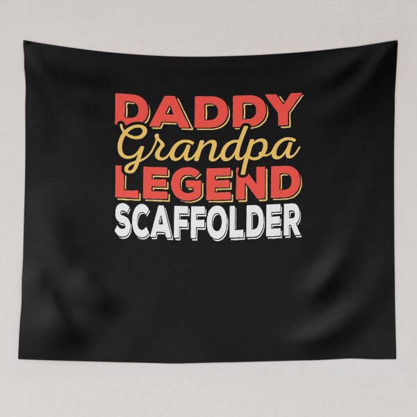 Item preview, Papa Grandpa Legend Scaffolders designed and sold by 1681830934131.
