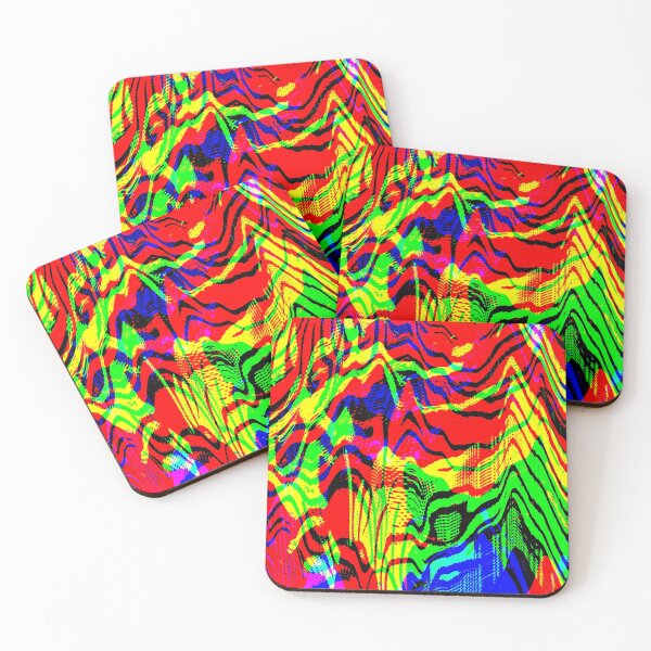 PARROTSHOCK Coasters (Set of 4)
