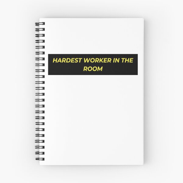 Item preview, Hardest worker in the room yellow designed and sold by lovesuperkarma.