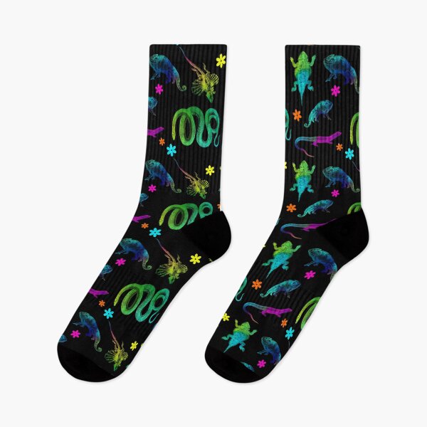 Item preview, Bright Psychedelic Love Reptiles designed and sold by 13Moons.