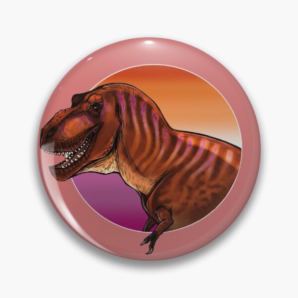 Item preview, PRIDE dinosaurs: T.rex (lesbian flag) designed and sold by DinoDJ.