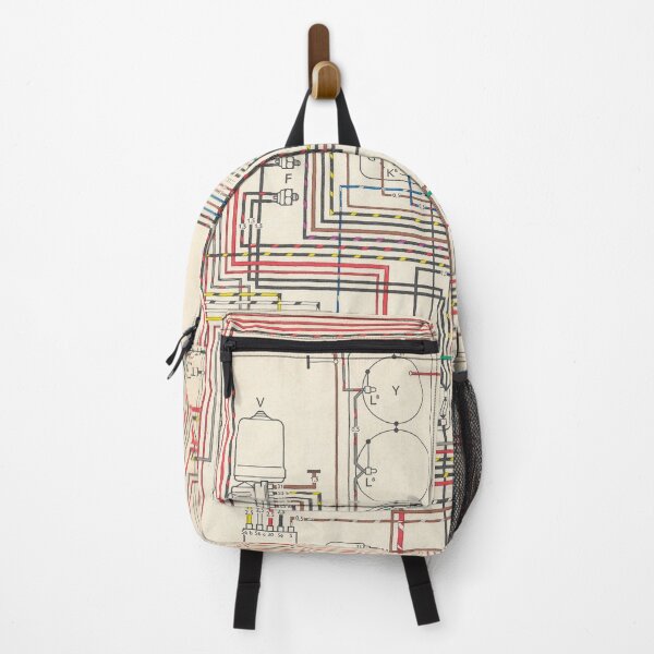 Item preview, Vintage wiring diagram designed and sold by opul.
