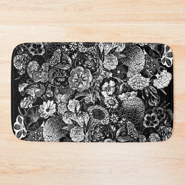 Item preview, Black and White Botanical Floral designed and sold by Greenbaby.