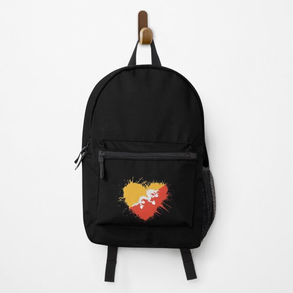 Item preview, Bhutan Heart Flag designed and sold by 1681830934131.
