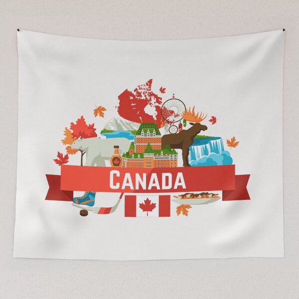 Item preview, Canada World Showcase Banner WDW designed and sold by morelando.