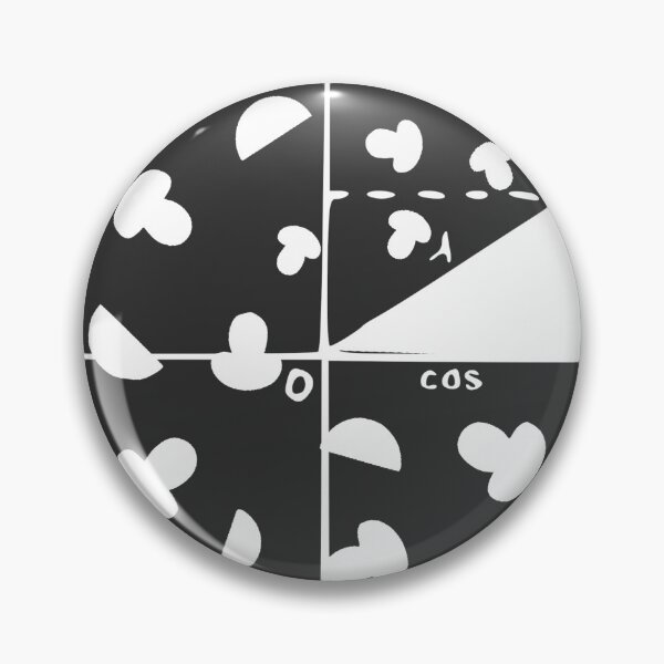 Item preview,  this design is perfect for him. The unit circle with the Euler formula applied to a pizza. A math design as a gift for mathematicians. designed and sold by designMarks.